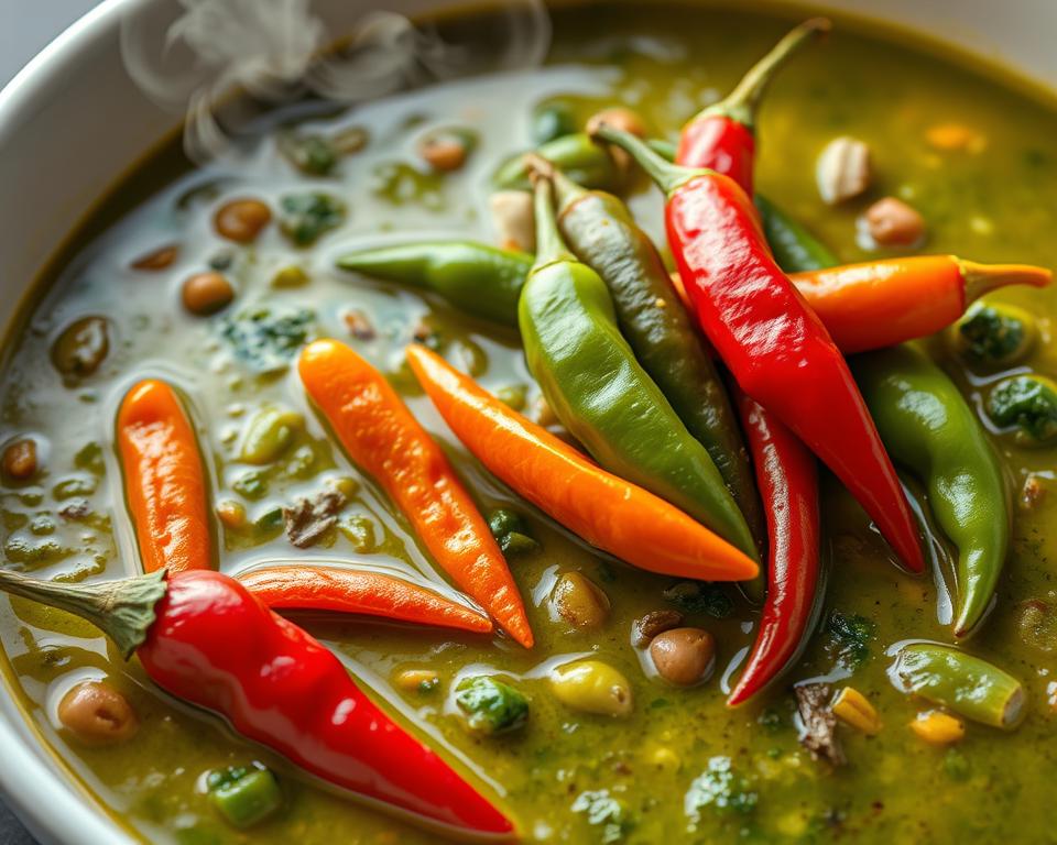 chili green curry